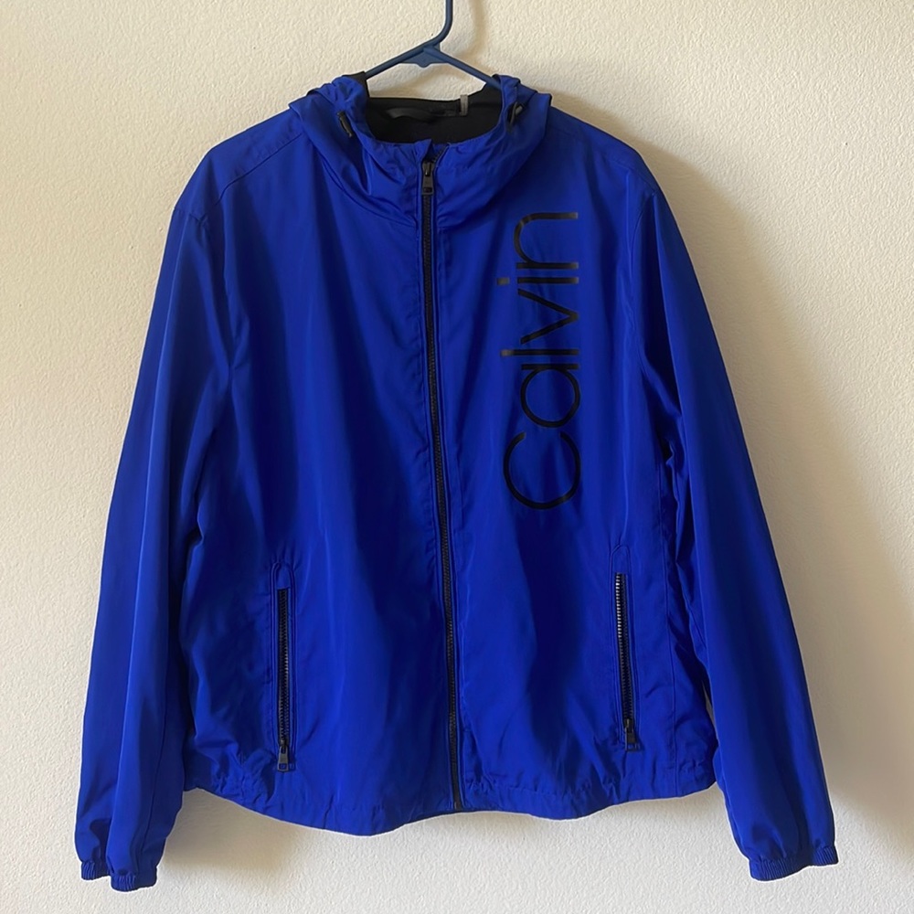 Large ‘Calvin Klein’ Rain Jacket